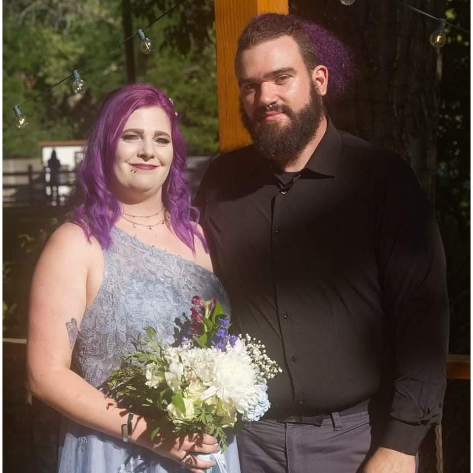 Another photo of us together from my brother's wedding!