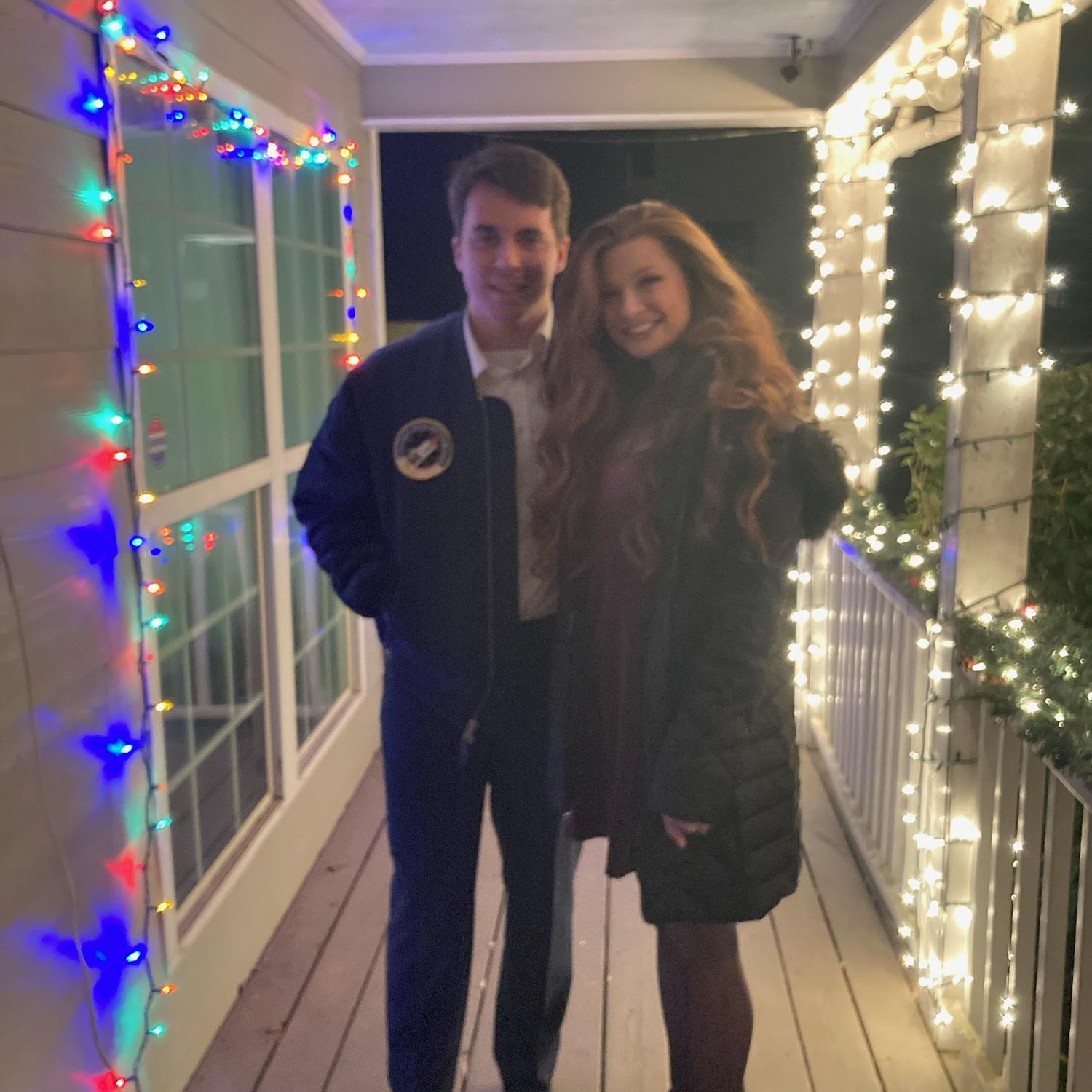 Our first date!