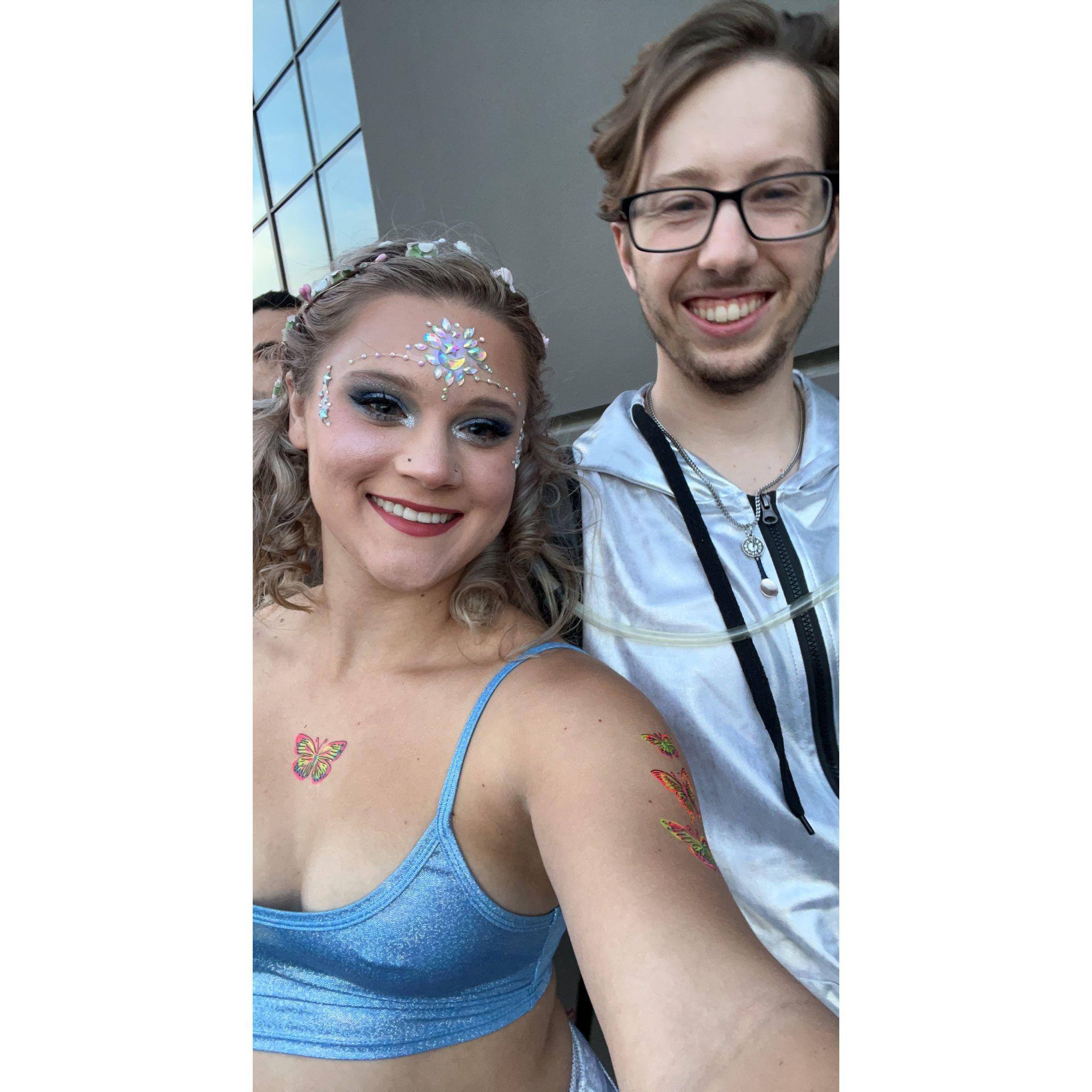 Our first festival together - EDC 2021