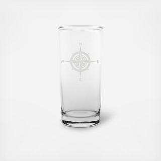 Compass Rose Cooler, Set of 4