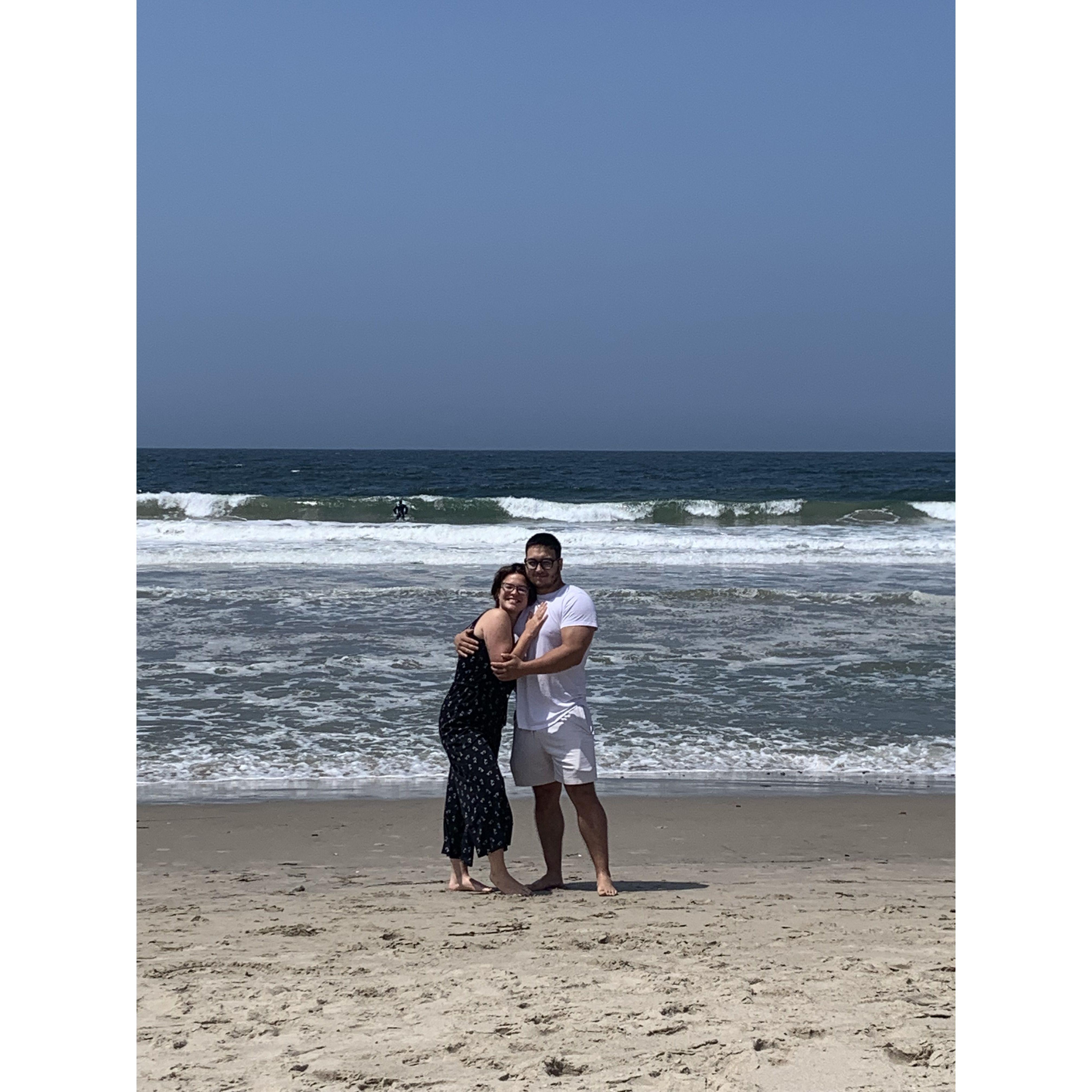 Santa Monica beach, 2022.