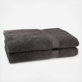 2-Piece Grand Egyptian Bath Sheet Towel Set