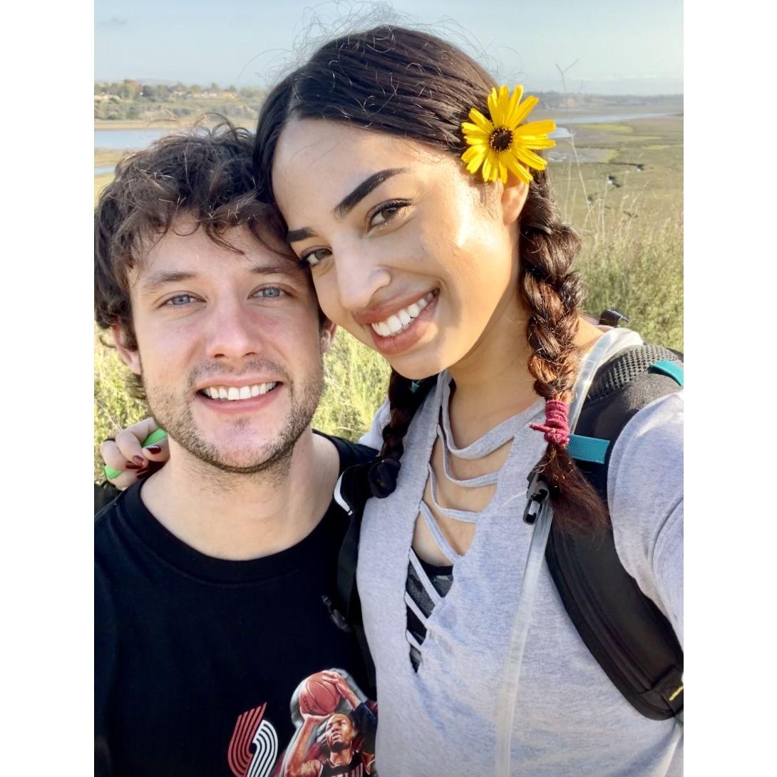 Hiking started to become a hobby we enjoyed together- especially seaside hikes in Newport Beach!