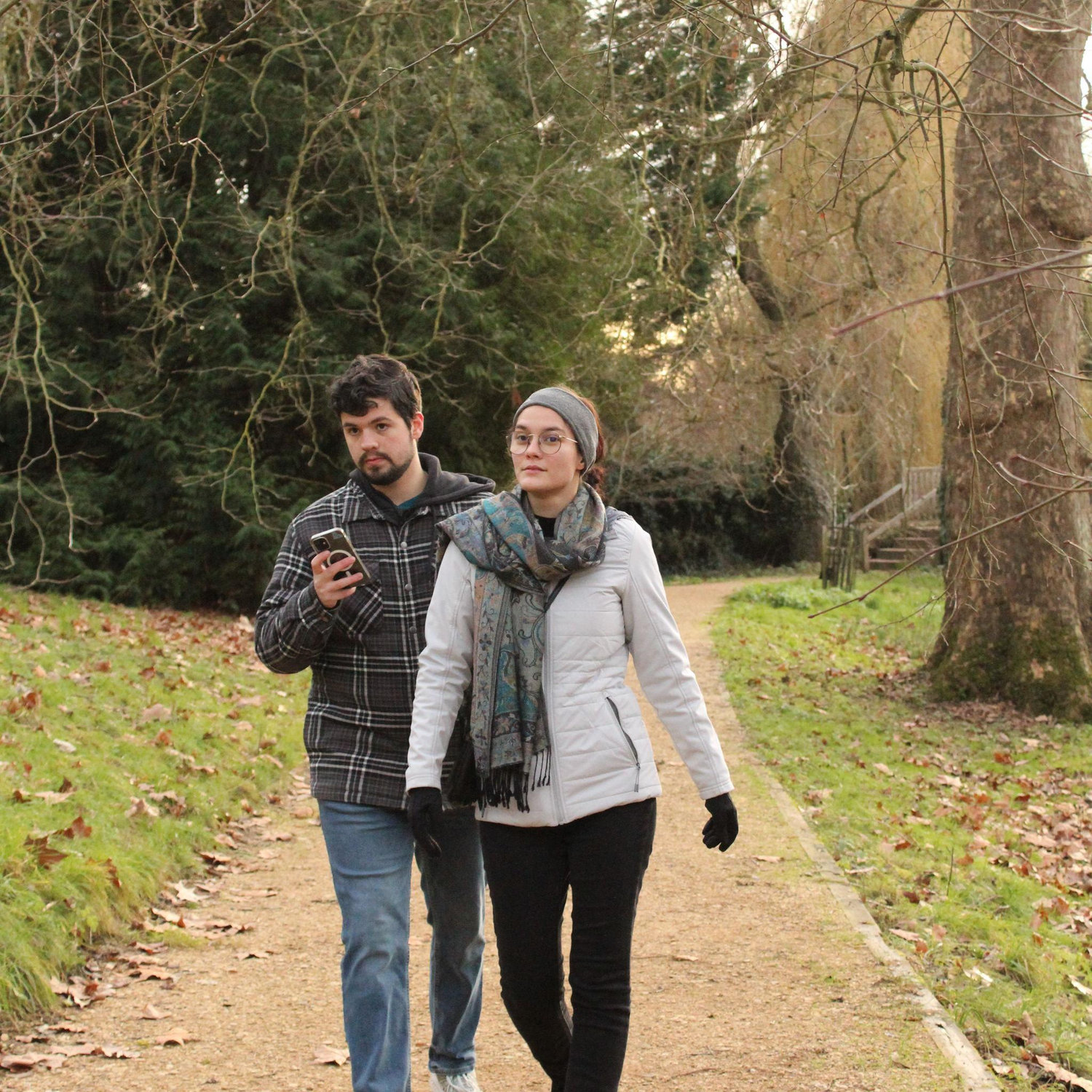 Ephy: texting people that today's the day
Maggie: why is he on his phone when we are walking the Addison's Walk in ENGLAND?
