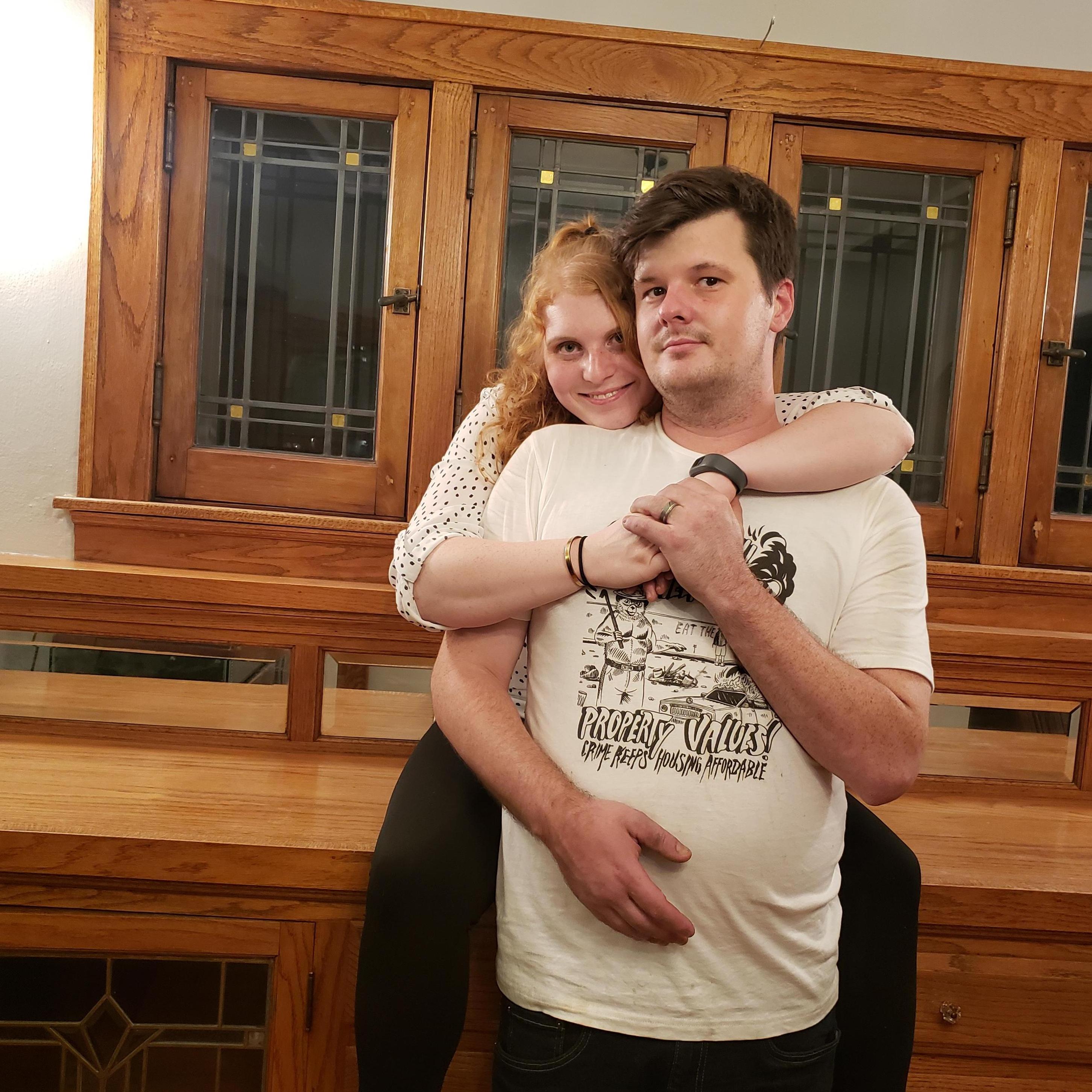 First night in *our* home