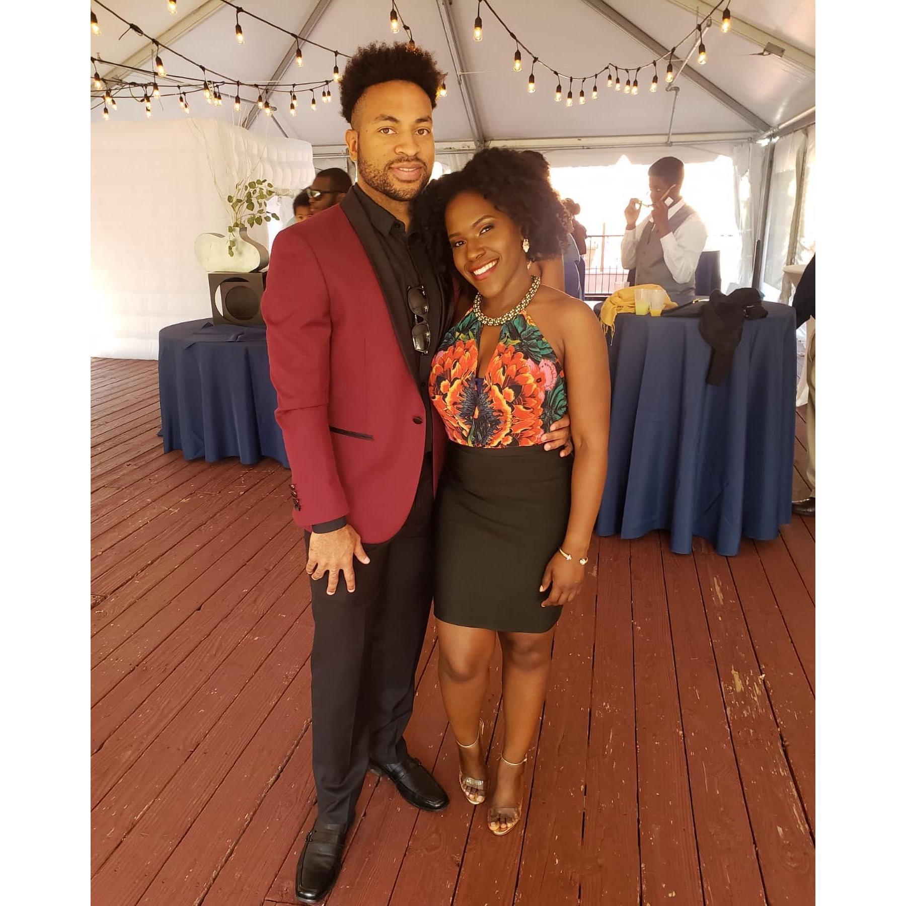 Attending the wedding of a good friend in 2019