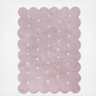 Biscuit Washable Rug
