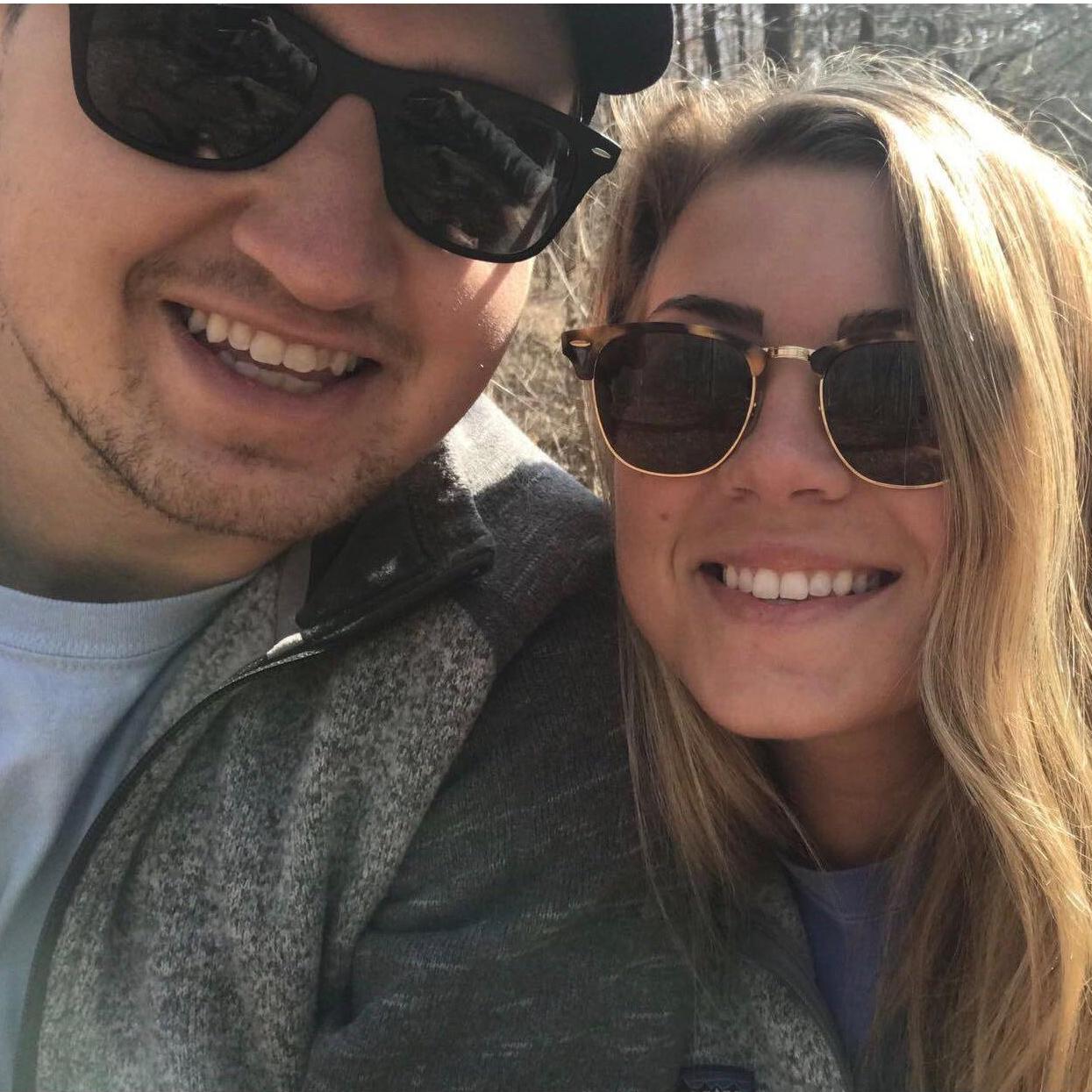 Our first time camping together.