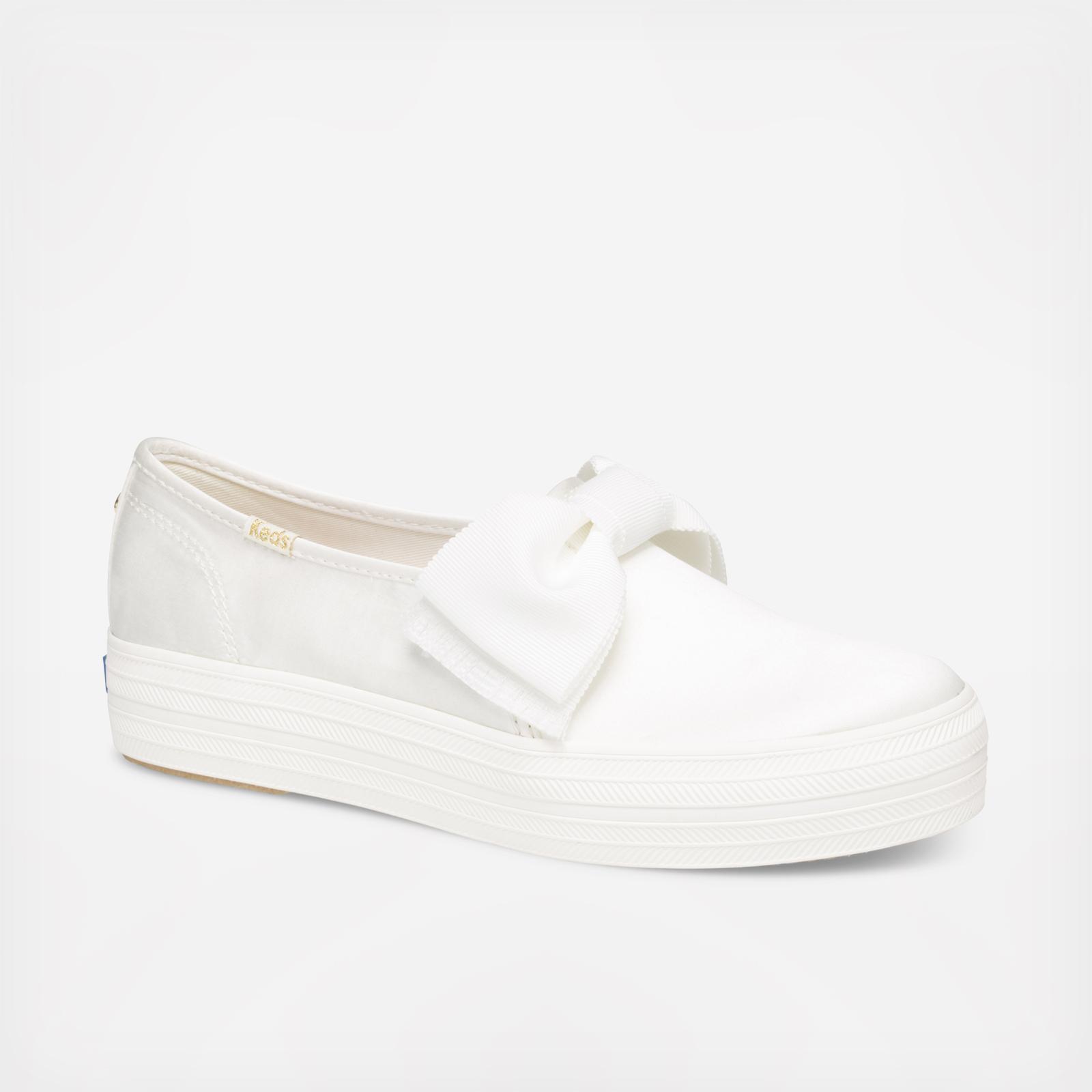 keds x kate spade new york triple decker leopard sneakers
