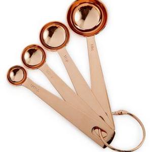 Martha Stewart Collection Copper-Plated Measuring Spoons, Only at Macy's