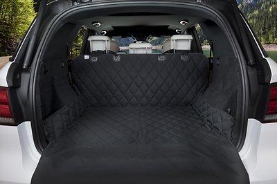 BarksBar Luxury Cover Dog & Cat Cargo Liner, Black