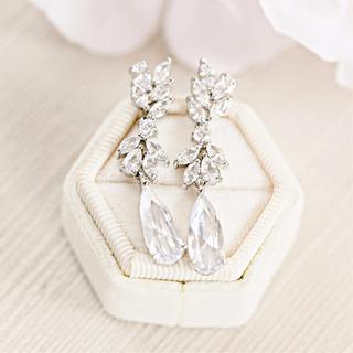 Aubree Drop Wedding Earrings