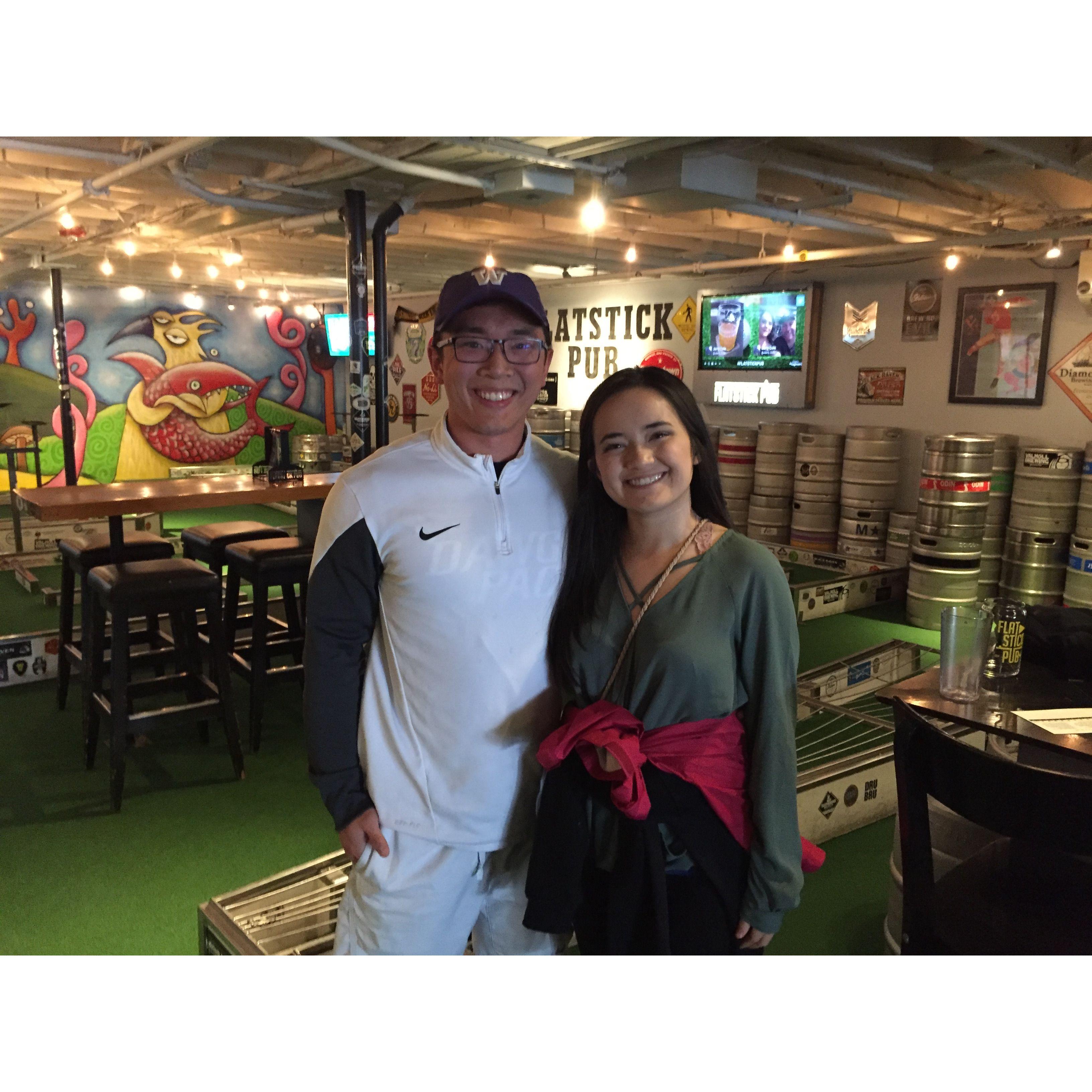 Minigolf & beer