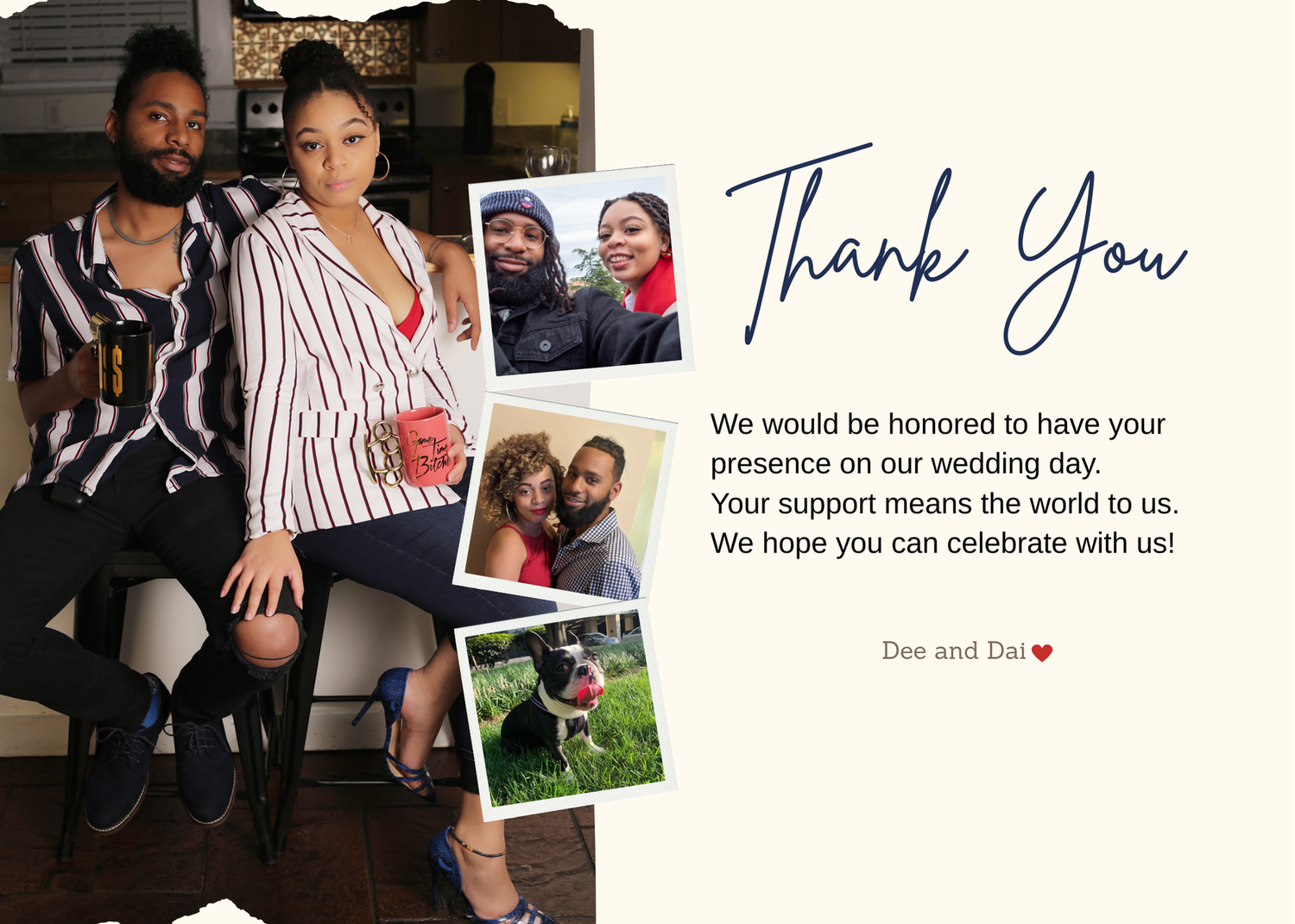 The Wedding Website of Daisha Peeks and D'Anthony Edwards
