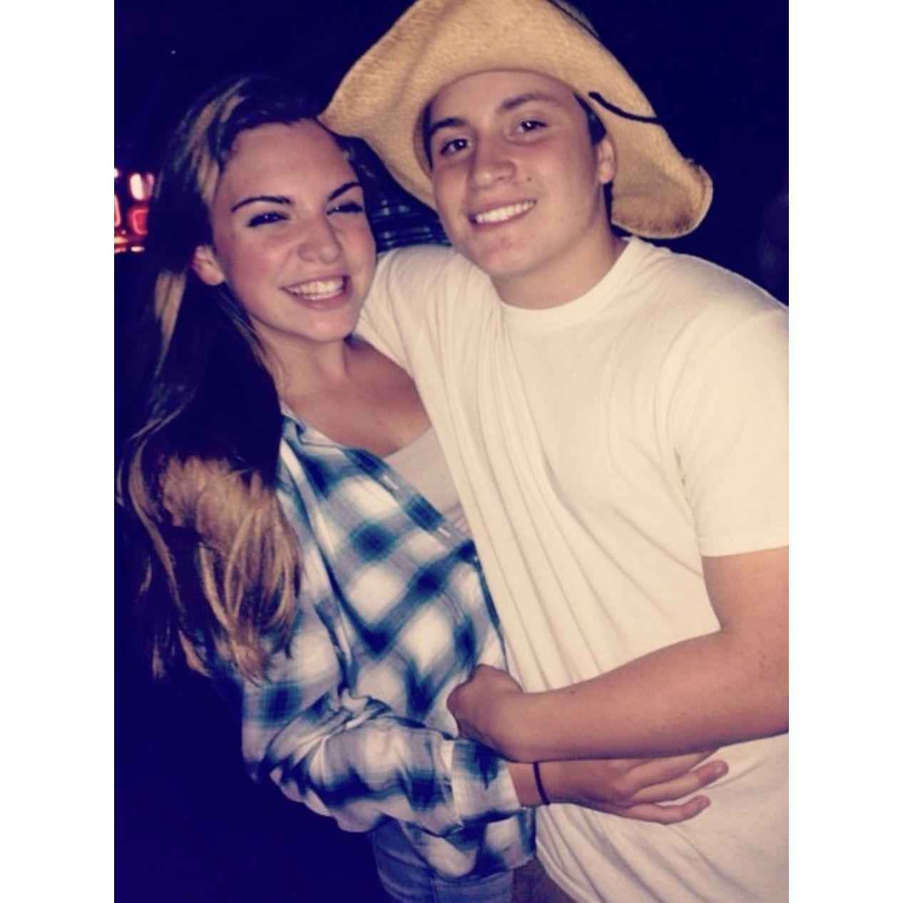 Our first picture as a couple ♡