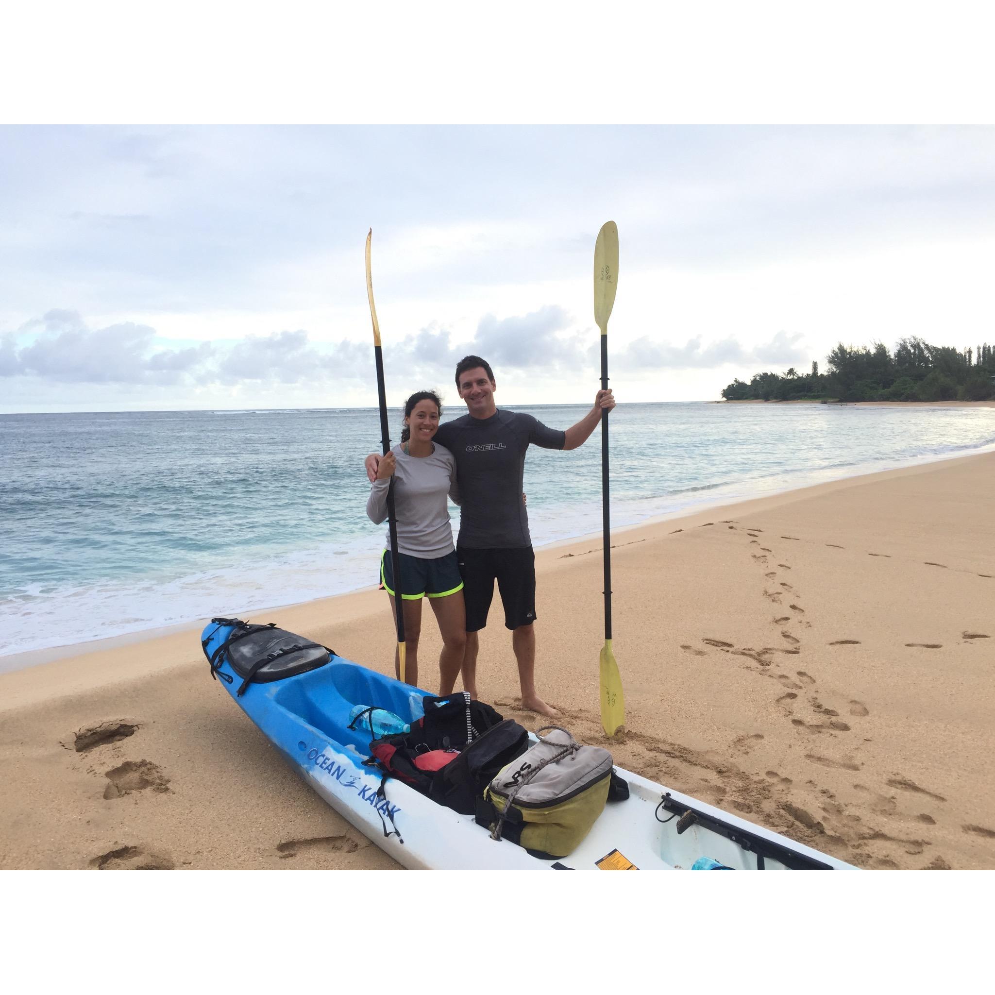 Kauai Na Pali Coast Kayak Adventure
