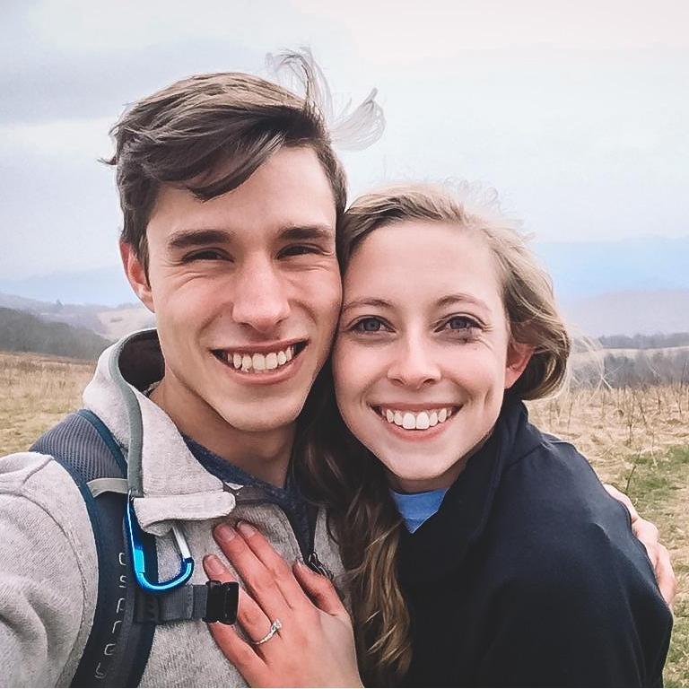 Anna: Aaaand this was taken right after Brendan asked (notice the mascara under my eye haha)!