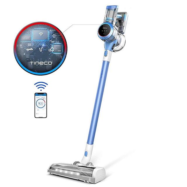 Tineco Pure ONE S11 Smart Cordless Stick Vacuum Cleaner, Strong Suction & Long Runtime, Lightweight Handheld, for Multi-Surface Floor Cleaning