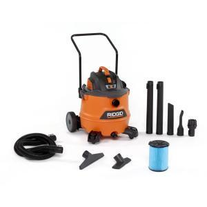 16 Gal. 6.5-Peak HP NXT Wet Dry Shop Vacuum with Fine Dust Filter and Accessories