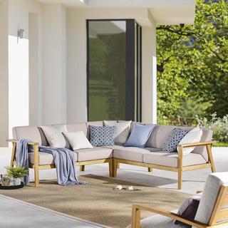 Sedona 3-Piece Outdoor Patio Sectional Sofa Set