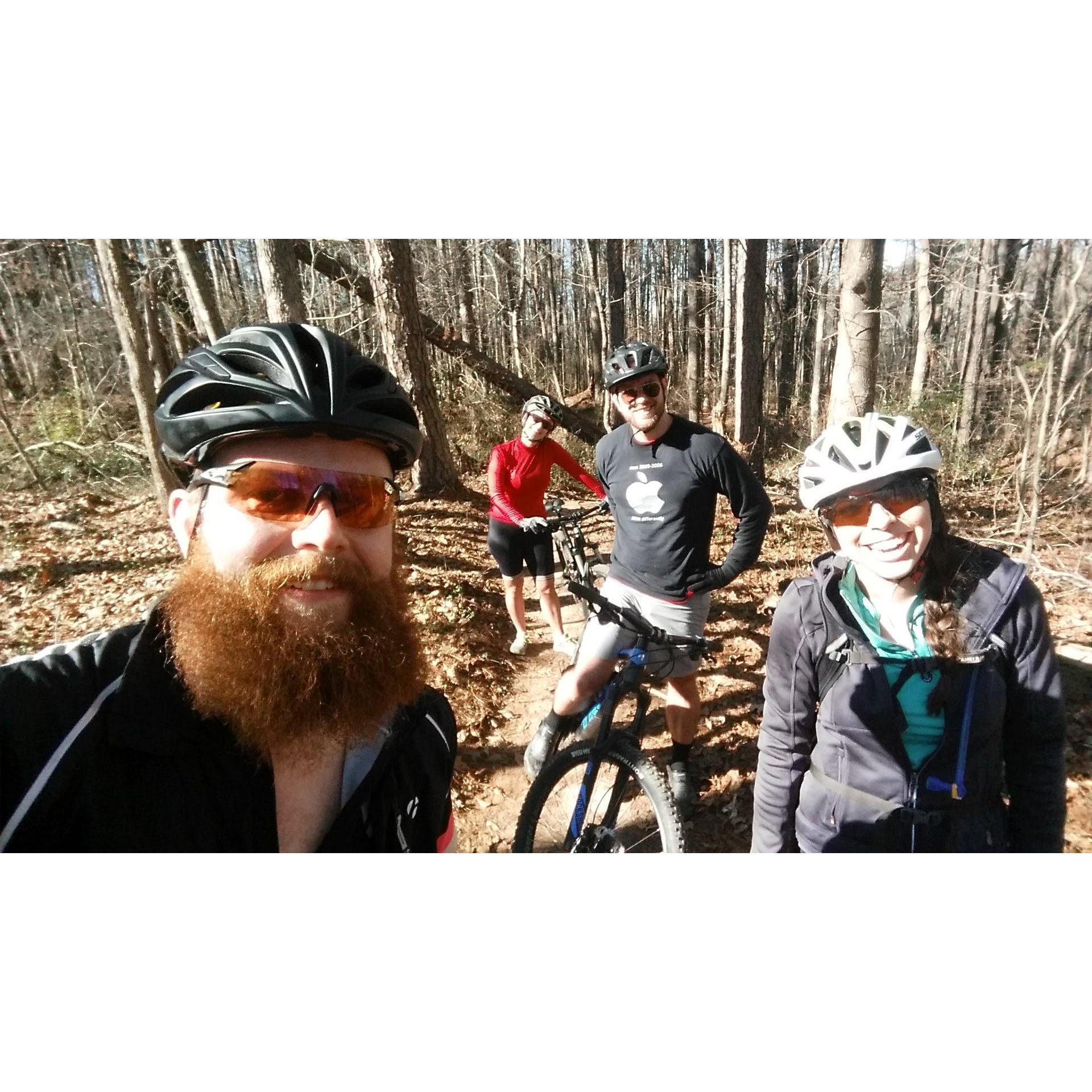 Mountain biking with the gang in Athens!