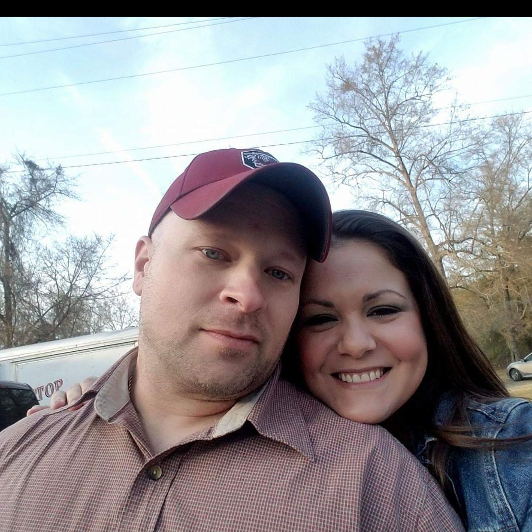 Justin and I at an oyster roast!