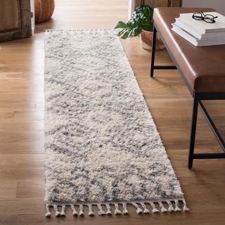 Berber Fringe Shag Martina Trellis Runner