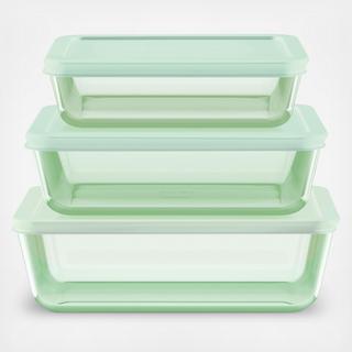 Simply Store® Tinted 6-Piece Rectangle Storage Container Set