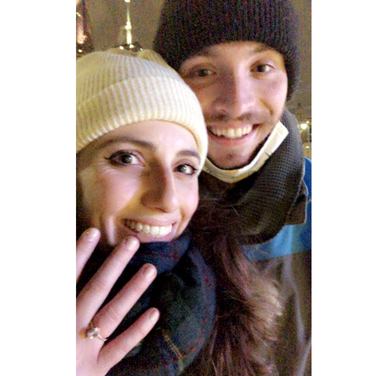 Jeff proposes! Feb. 25, 2022 ❤️❤️