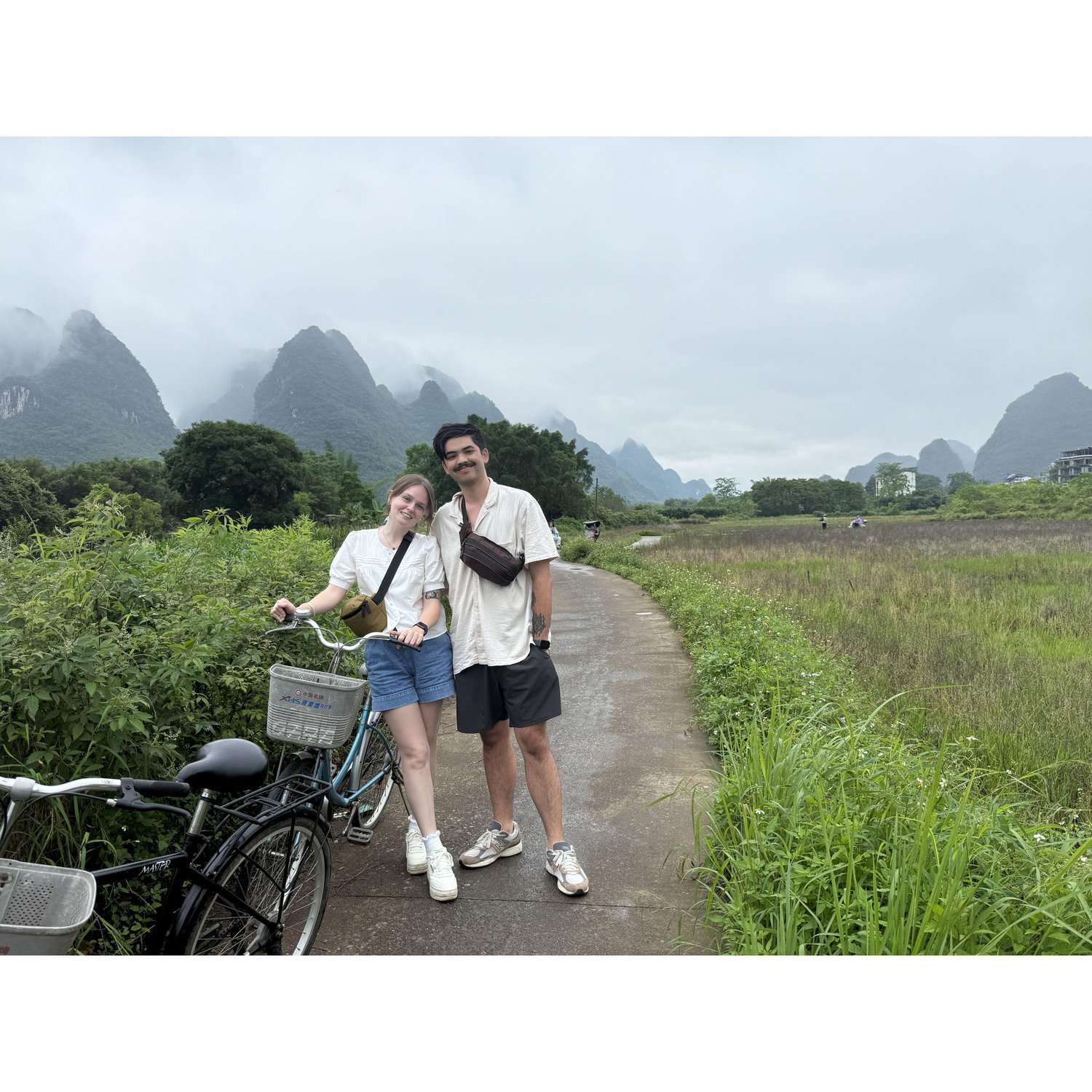 Our bike ride through the countryside in Yangshuo
