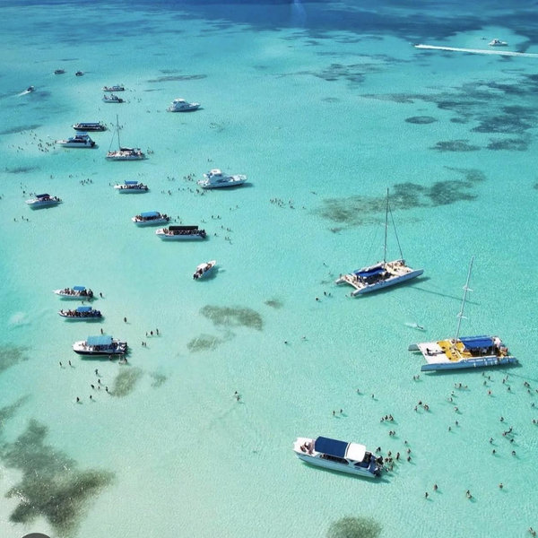 Honeymoon day excursion to Saona Island