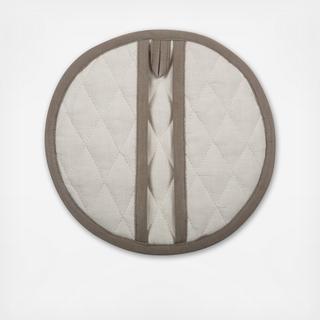 Solid Linen Kitchen Mitt