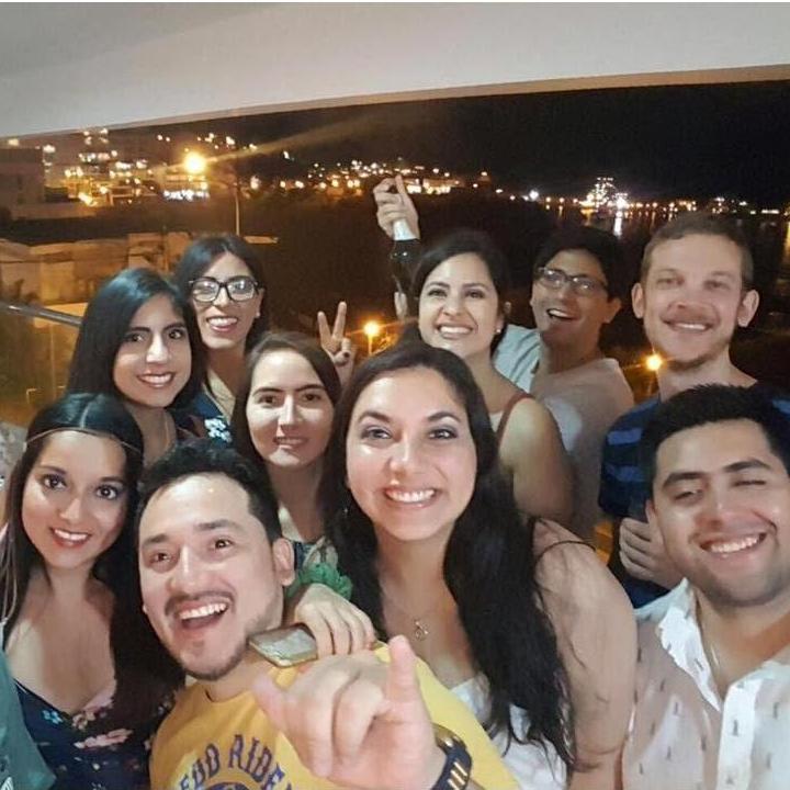 New Year's Eve 2016 with Juliet's friends!