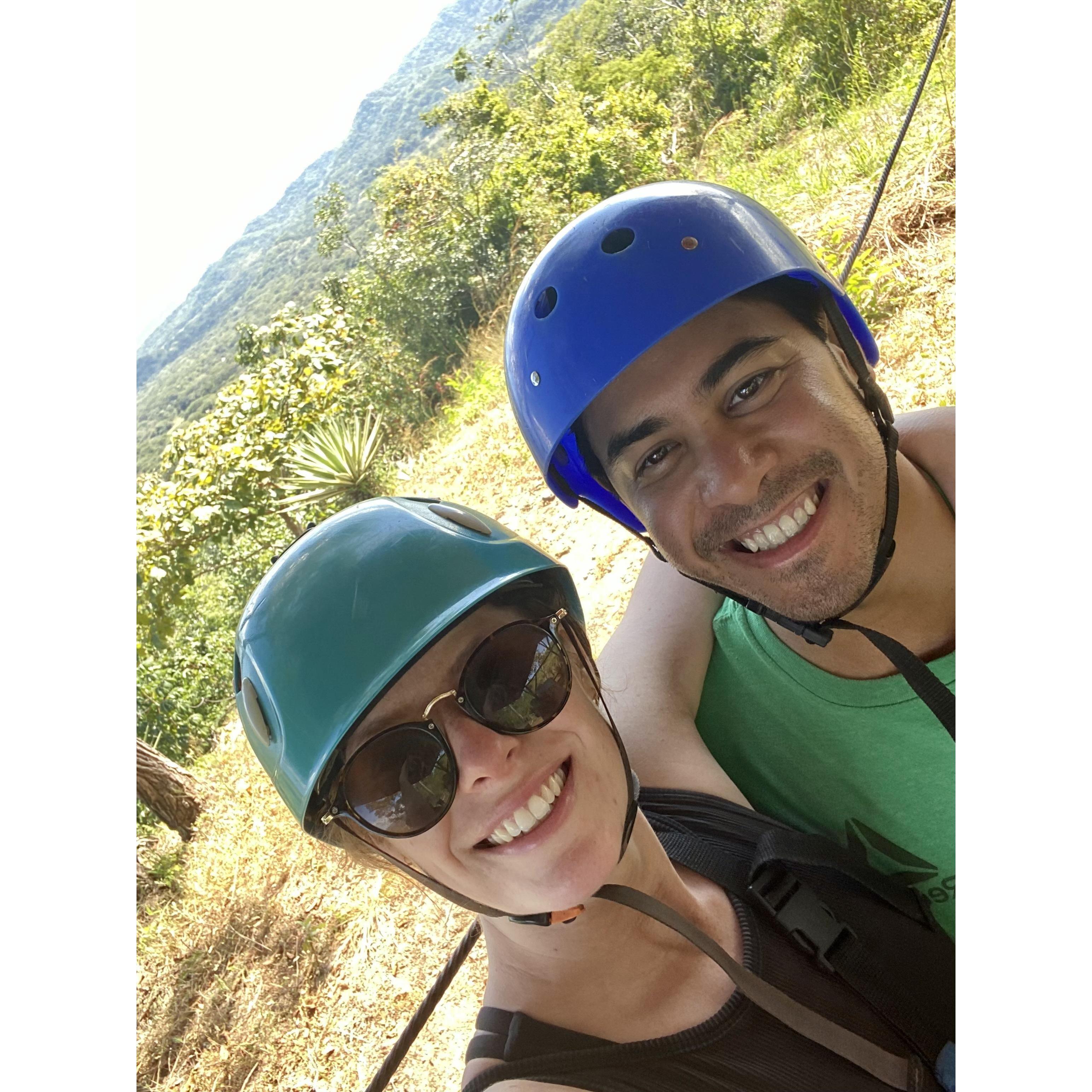Ziplining in Costa Rica 2021