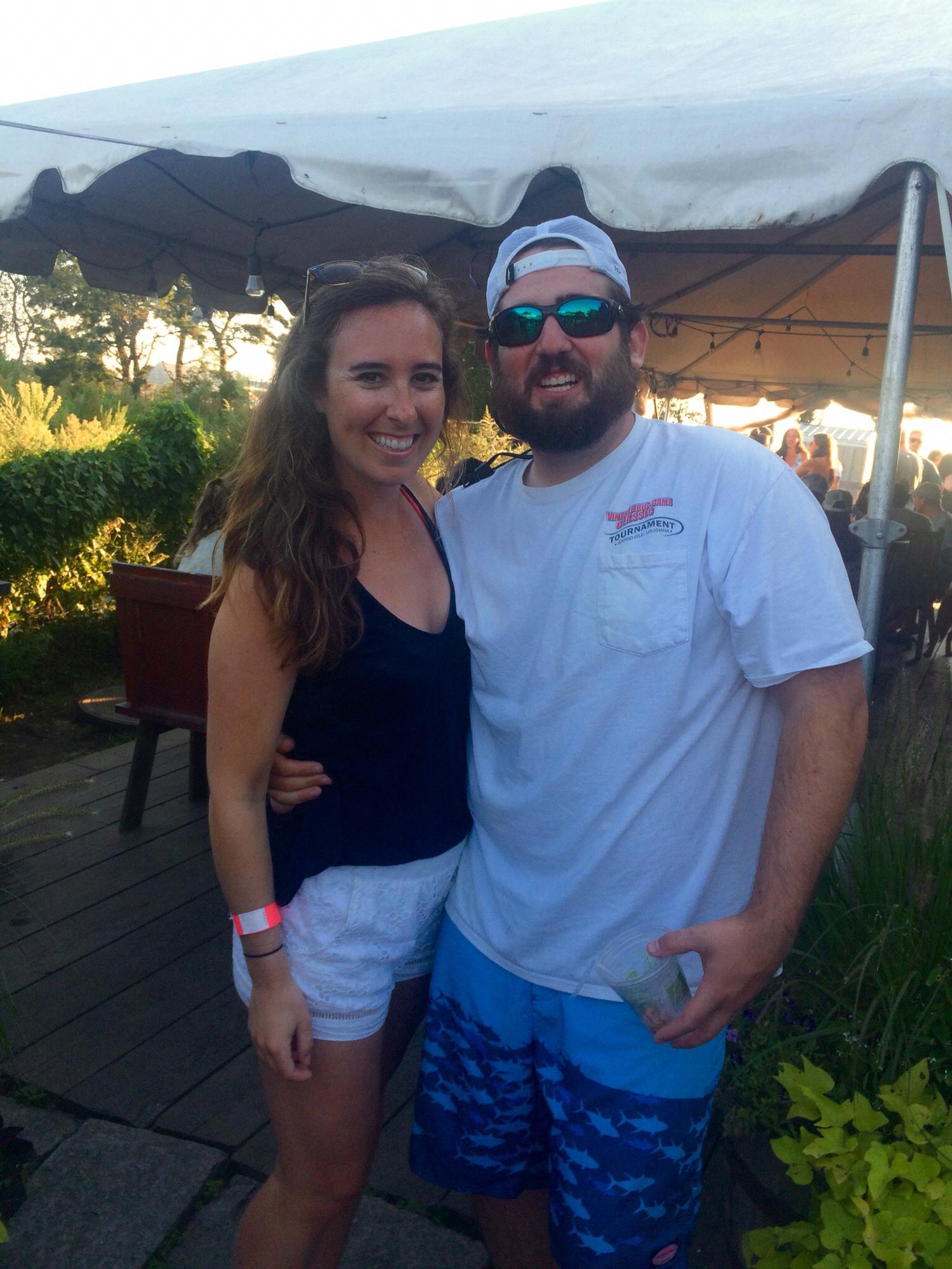 Sun kissed pure bliss @ Cisco Brewery, Nantucket (not pictured the entire GC & GC WAGS)