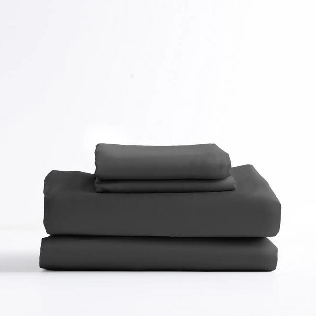 Organic Bamboo Viscose Sheet Set Charcoal