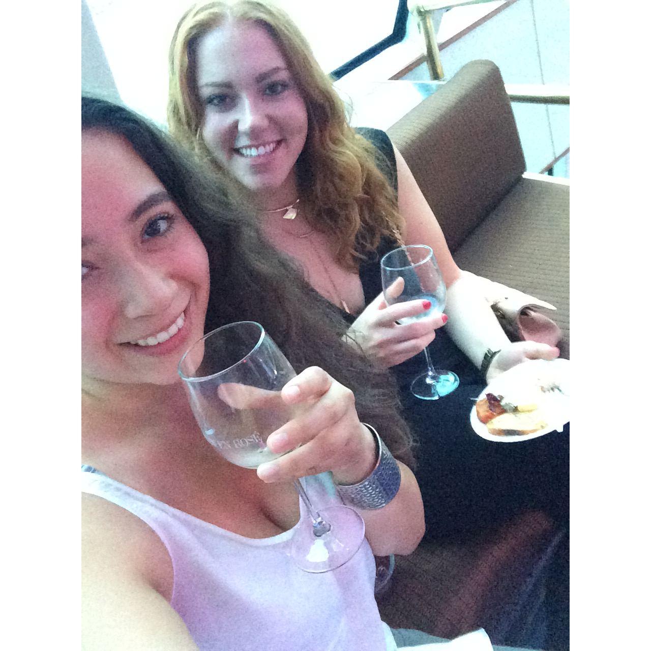 August 2015: La Nuit en Rosé, a rosé cruise festival around NYC.