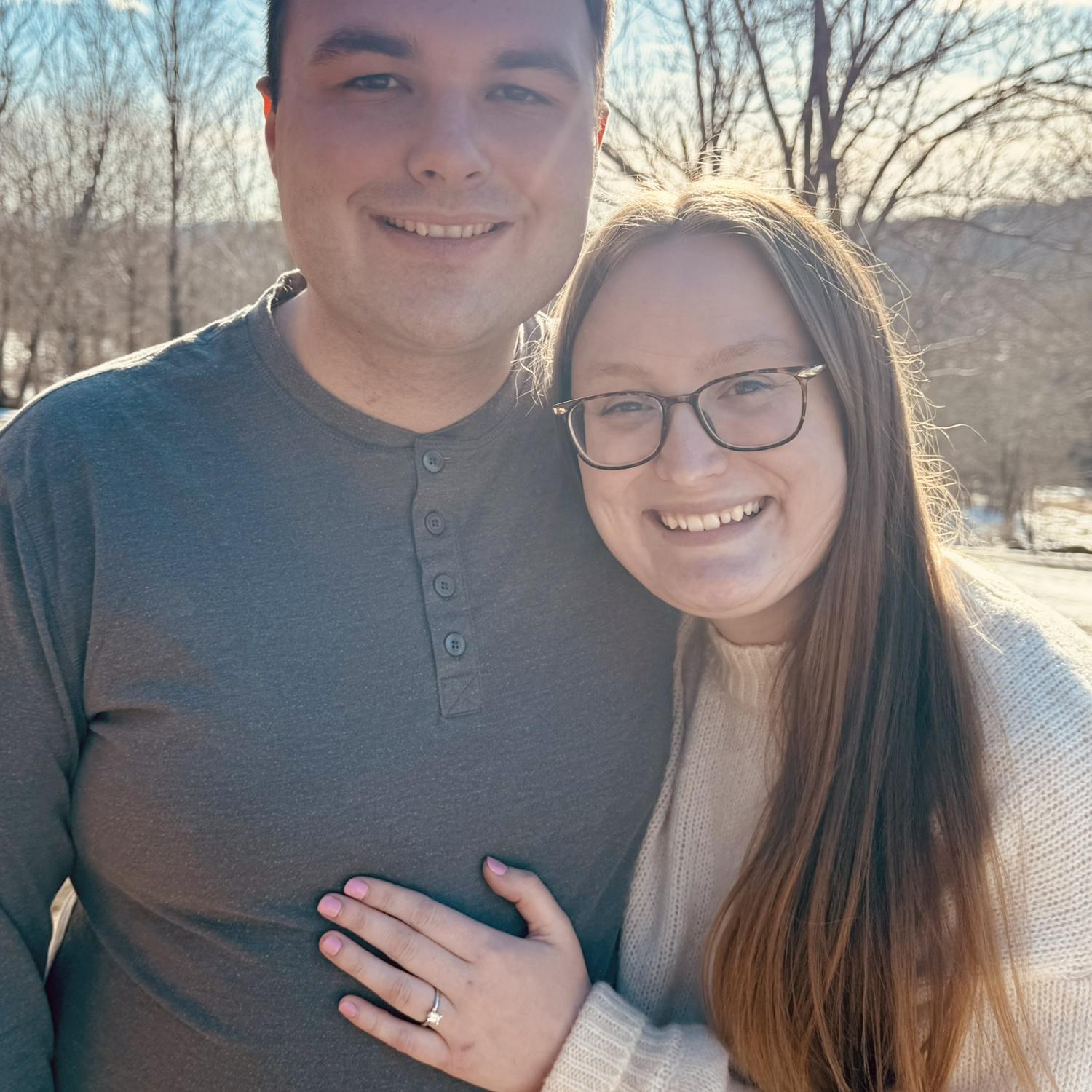 The day we got engaged!!