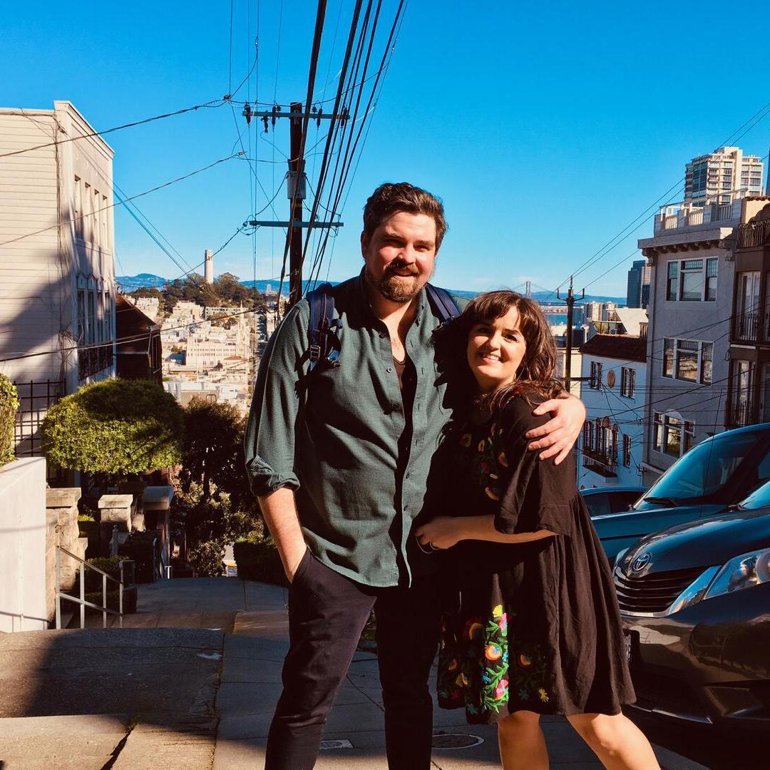 Our first trip to San Francisco together in February 2021.