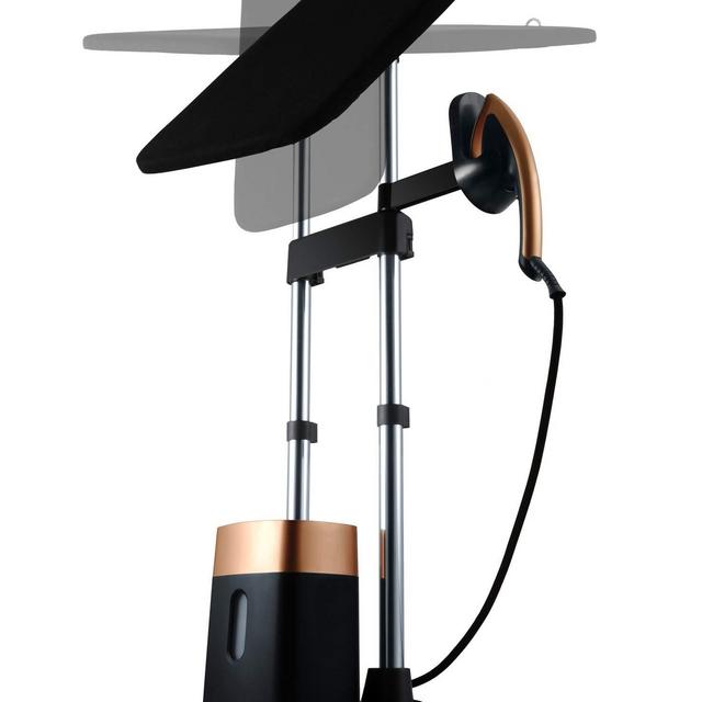 Rowenta QR1020 IXEO All in One Iron and Steamer Solution with Three Position Smart Board, Black