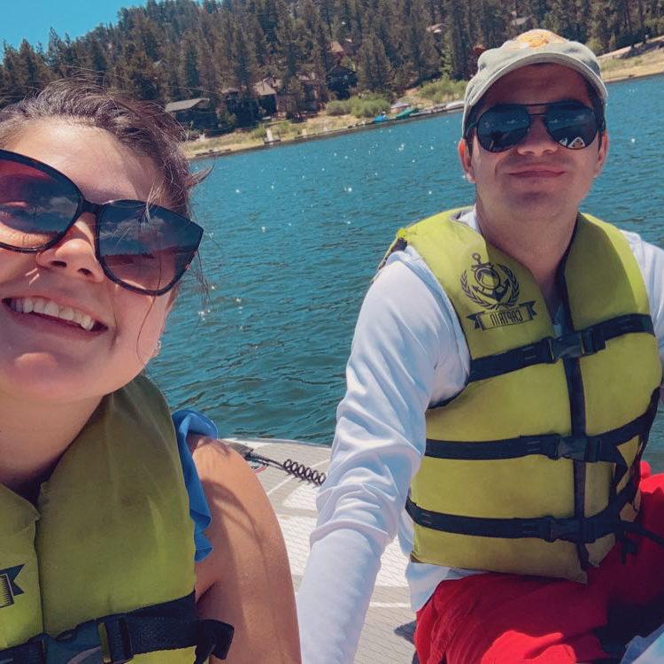 First trip to Big Bear together.