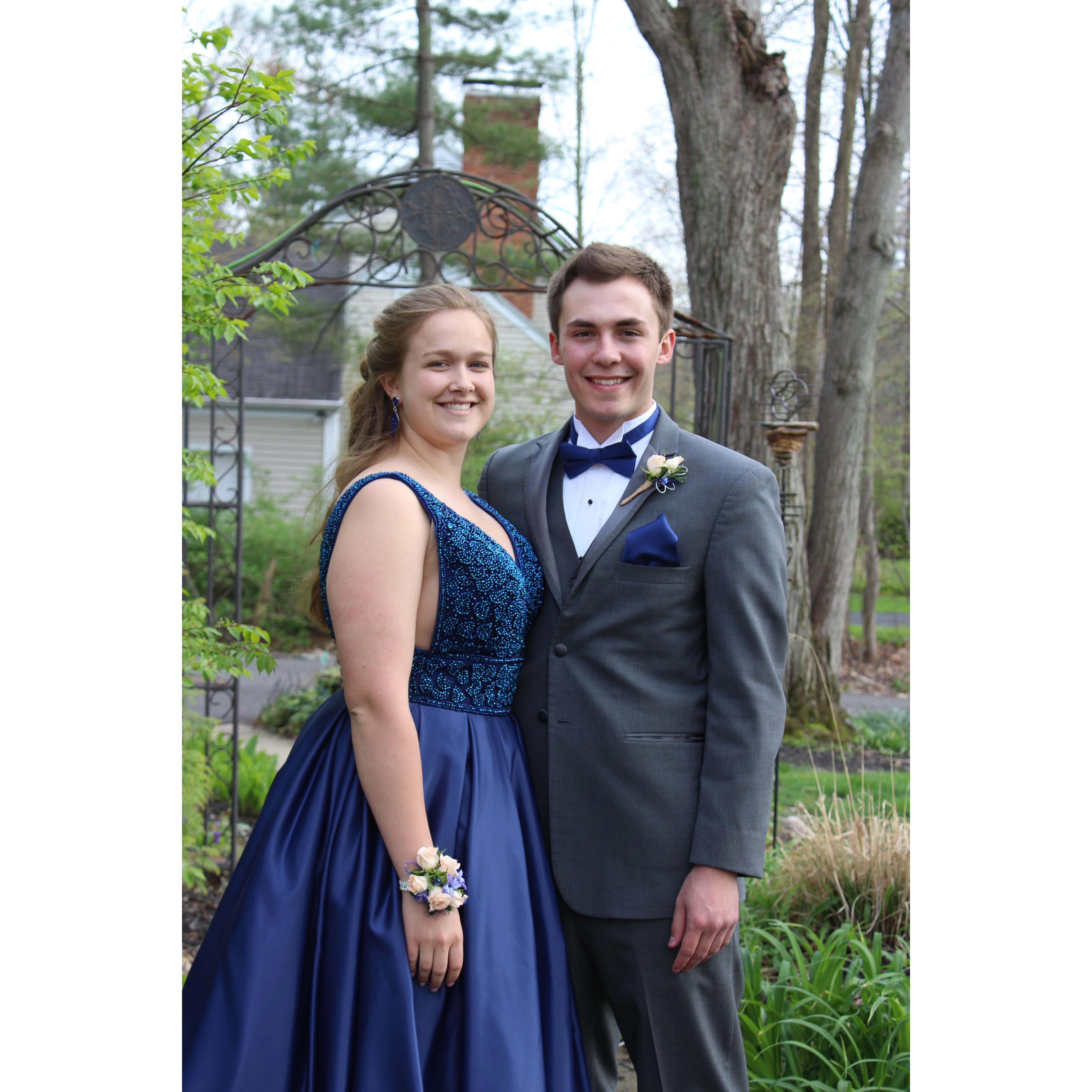 Senior prom April 2017!