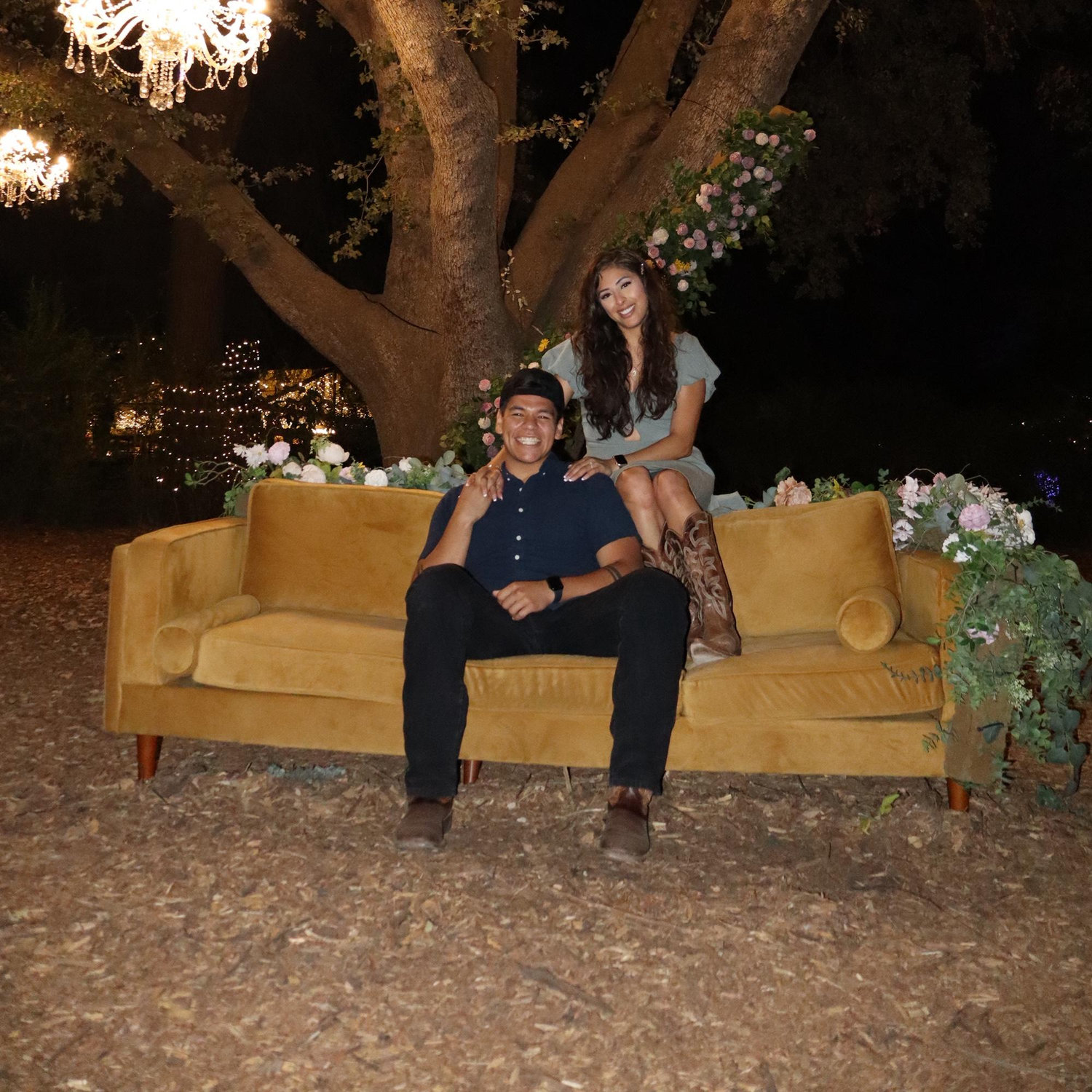 Lavender nights - our first date spot ❤️