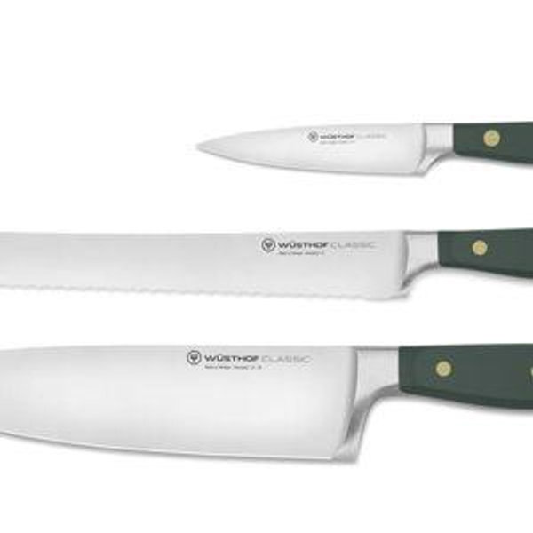 WÜSTHOF Classic 3-Piece Starter Set, Fresh Rosemary