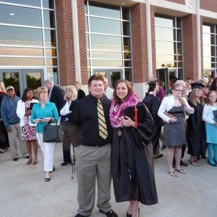 Amber's graduation from Mizzou, 2009.