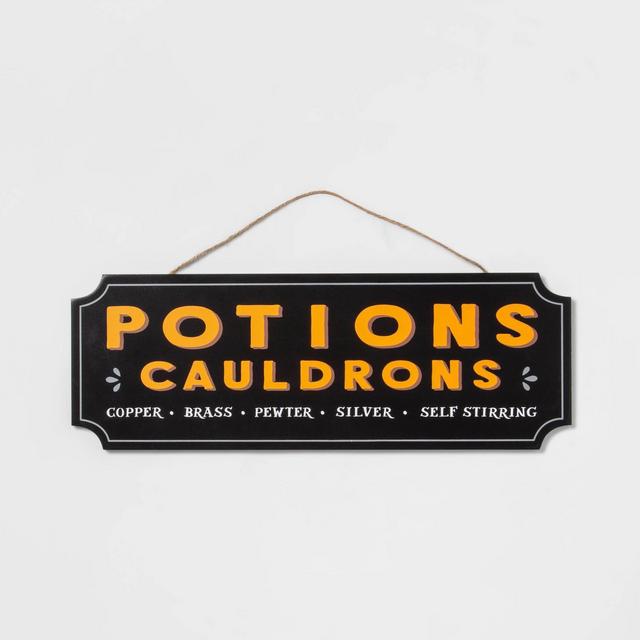 Wood Potions Halloween Sign - Hyde & EEK! Boutique™
