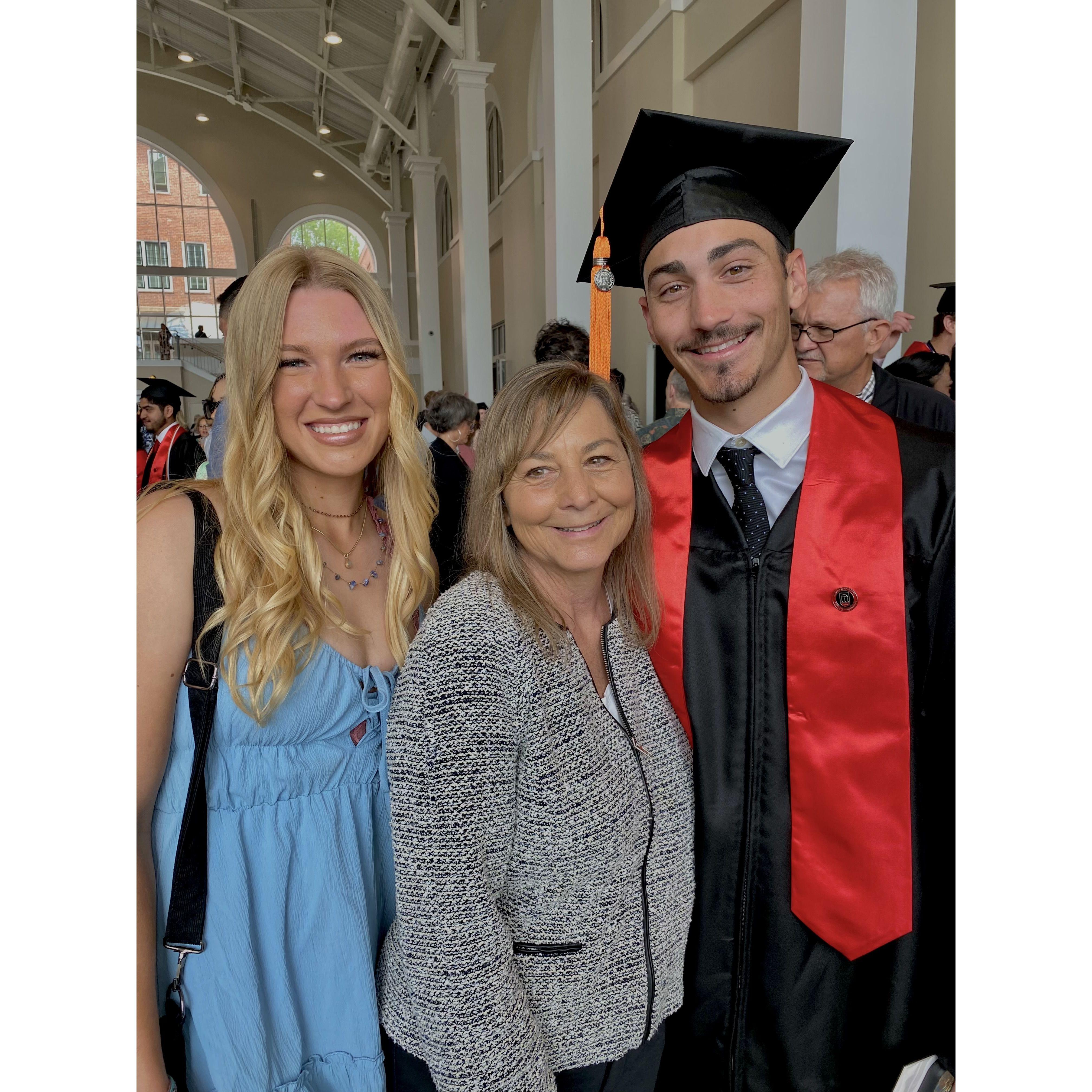 Conner Graduating