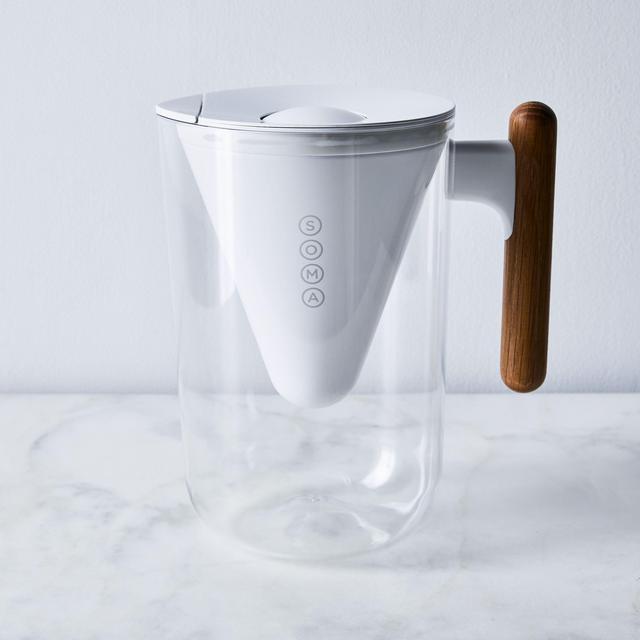 Soma 10-Cup Pitcher with Bamboo Handle