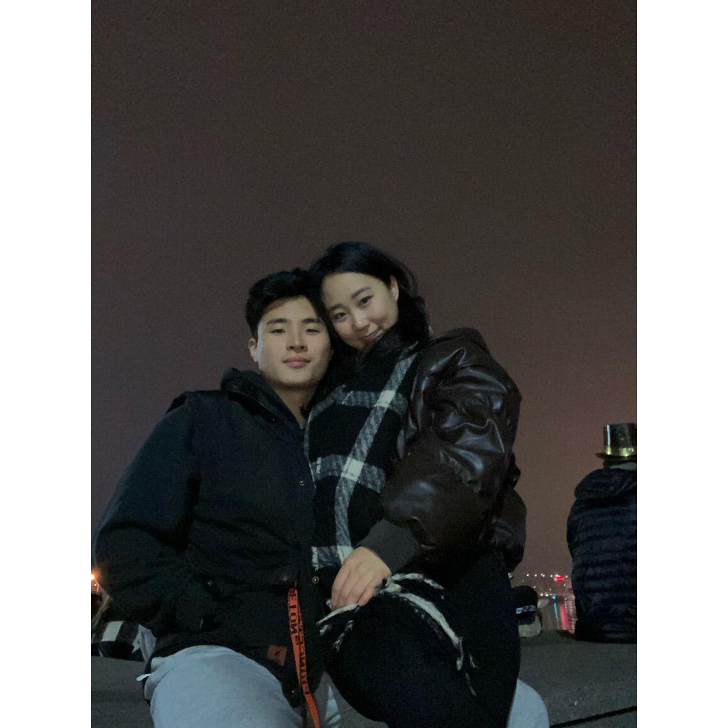 we both got covid right before winter break, bae took me to go see fireworks on my bday!