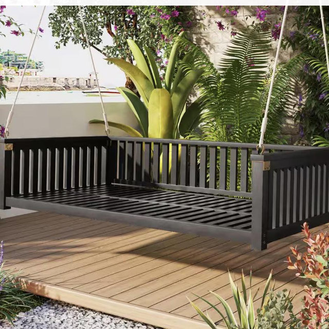 Porch swing bed
